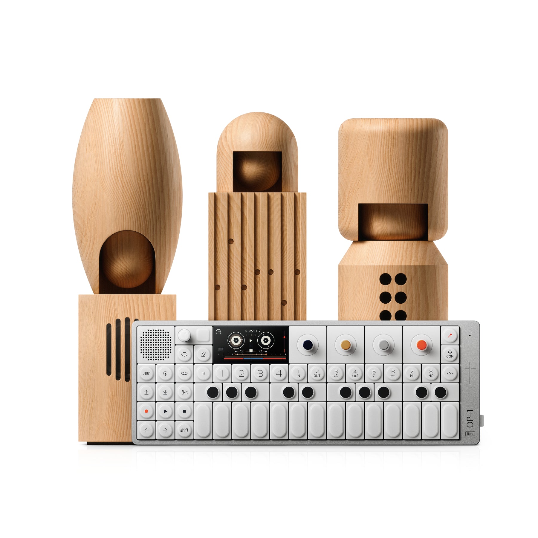 Teenage Engineering OP-1 Field + Three x CH-8 (Bundle), keyboard synthesizer instrument