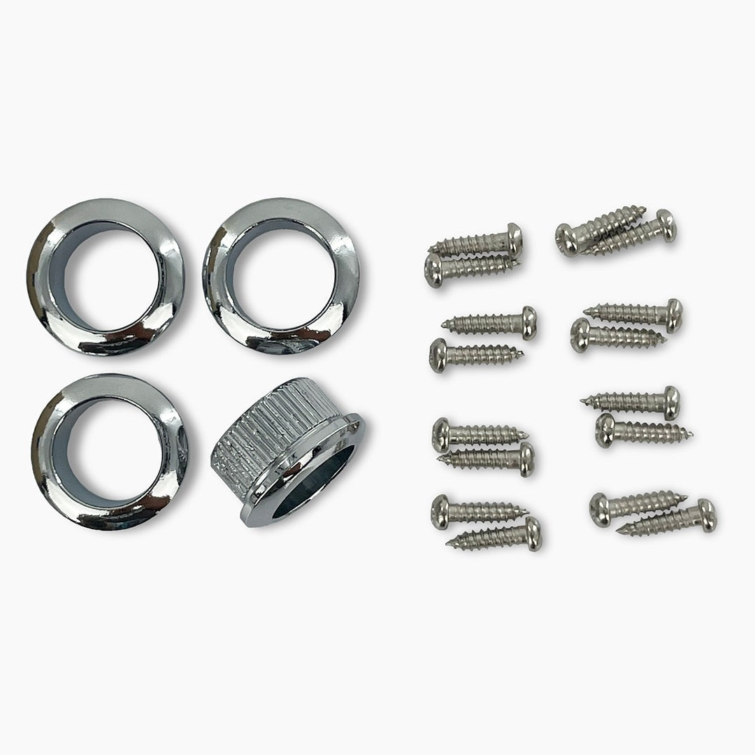 Leo Quan® Badass OGT™ Open Gear Bass Keys Small Post Set – 4 In-line