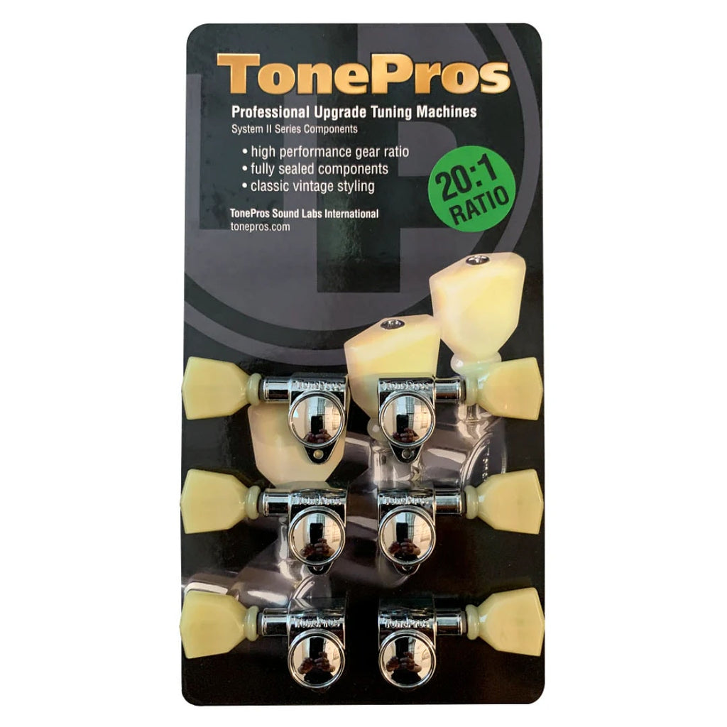 TonePros GKH330 Machine Heads Set of 3 + 3