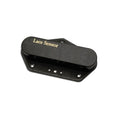 Black single-coil guitar pickup with mounting plate and gold Lace Sensor branding.