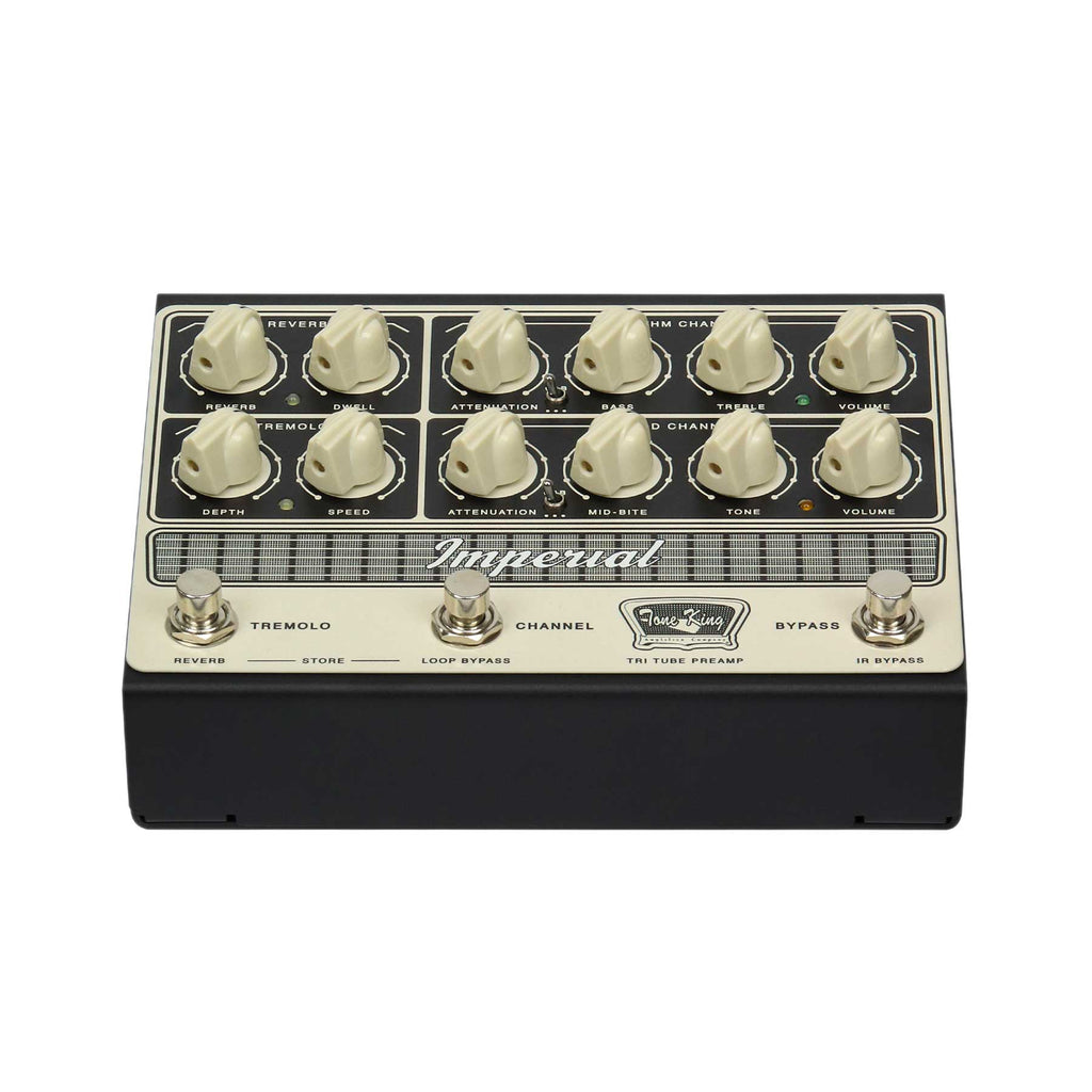 TONE KING IMPERIAL TRI-TUBE PREAMP PEDAL *IN LIMITED STOCK NOW*
