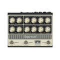 Front view of a Tone King Imperial guitar preamp pedal with knobs and footswitches labeled for reverb, tremolo, rhythm and lead channels.