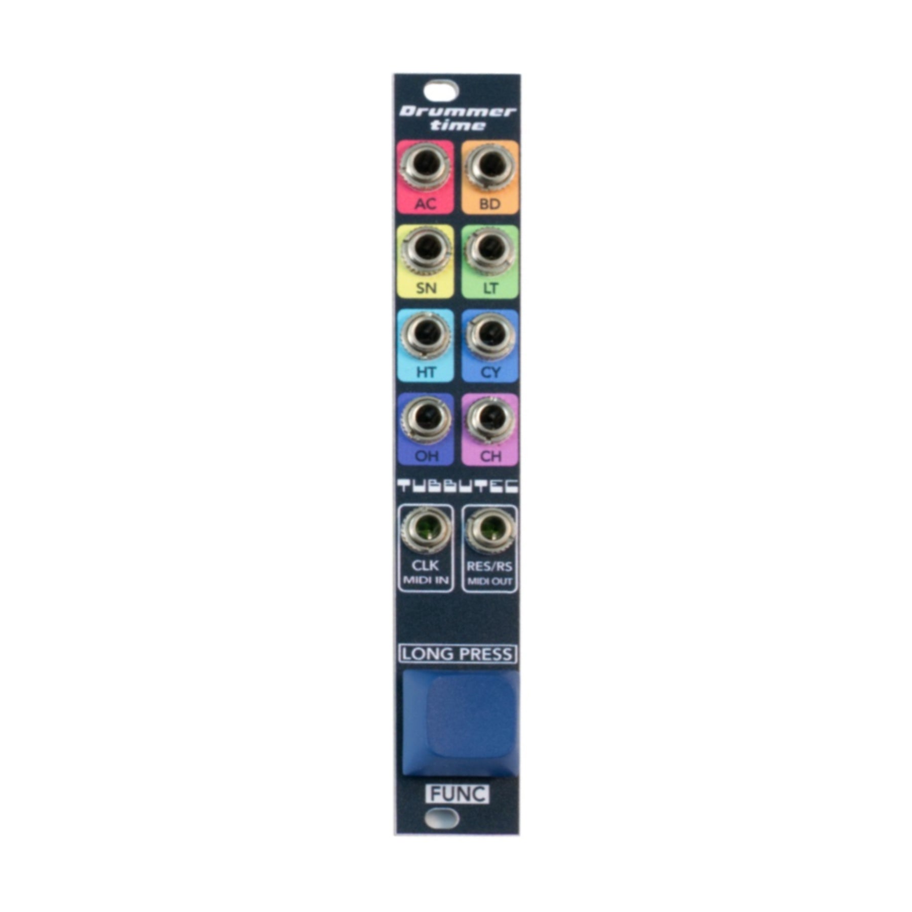Tubbutec Drummertime  - 1U+3U / 60HP - Clicky