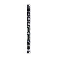 Black narrow MIDI USB Bridge module with two USB B ports, two TRS jacks, and a button on front panel.