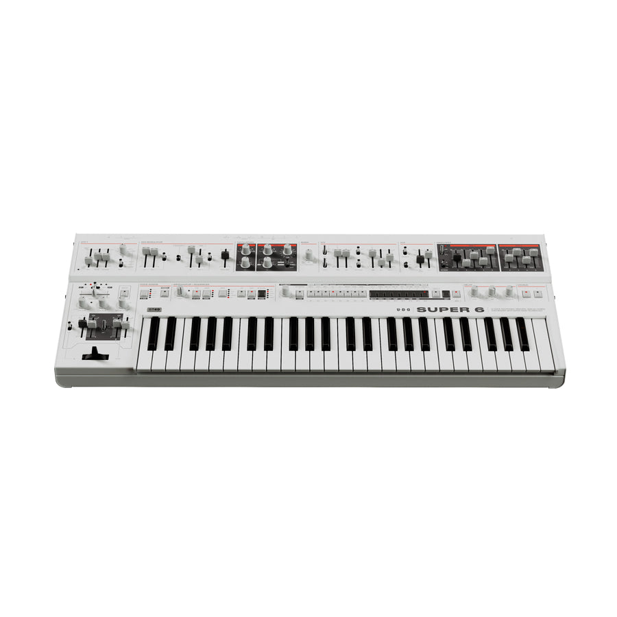 UDO Super 6 ST49 - White, keyboard synthesizer instrument