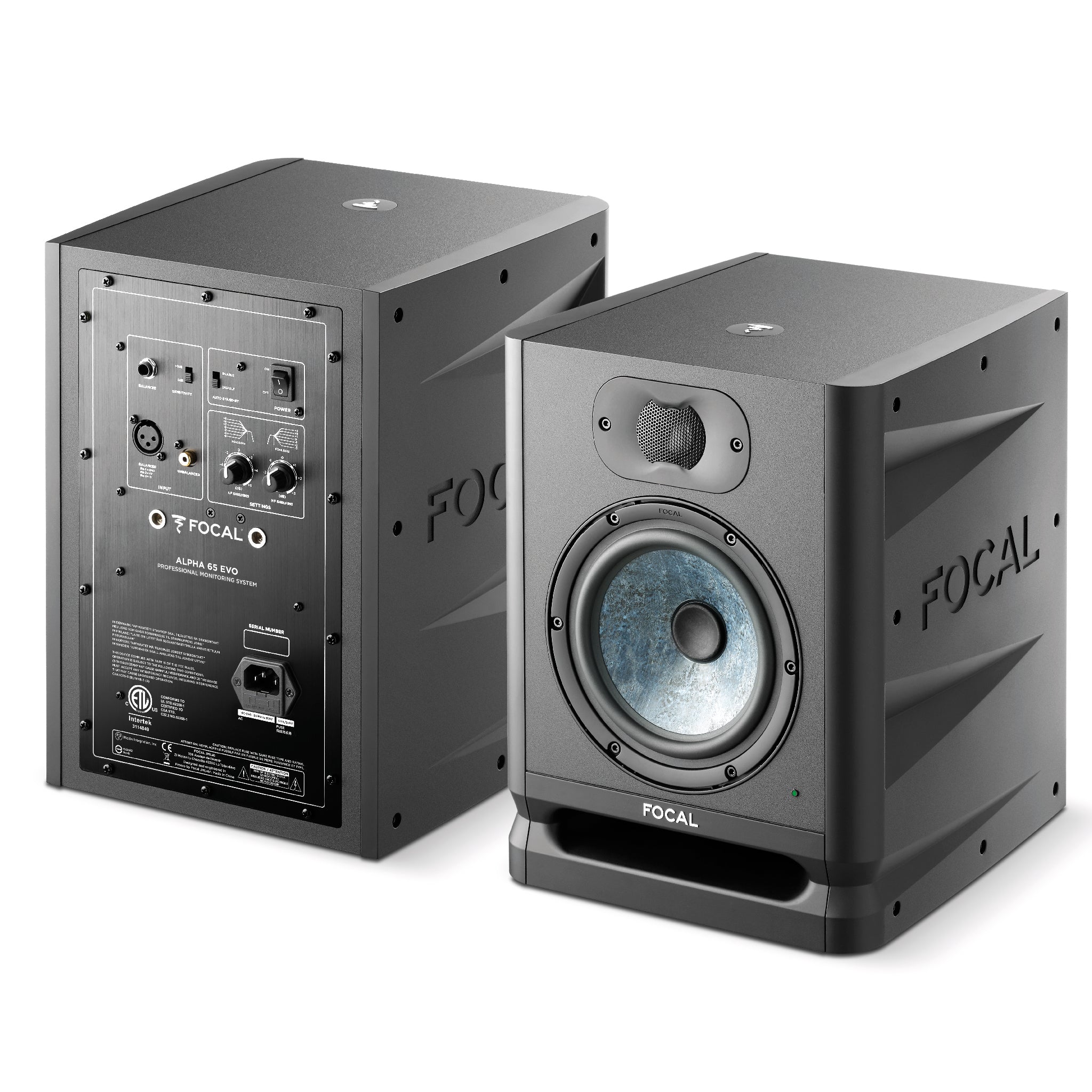 Focal Alpha 65 EVO 2-Way Active 6.5-inch Studio Monitor