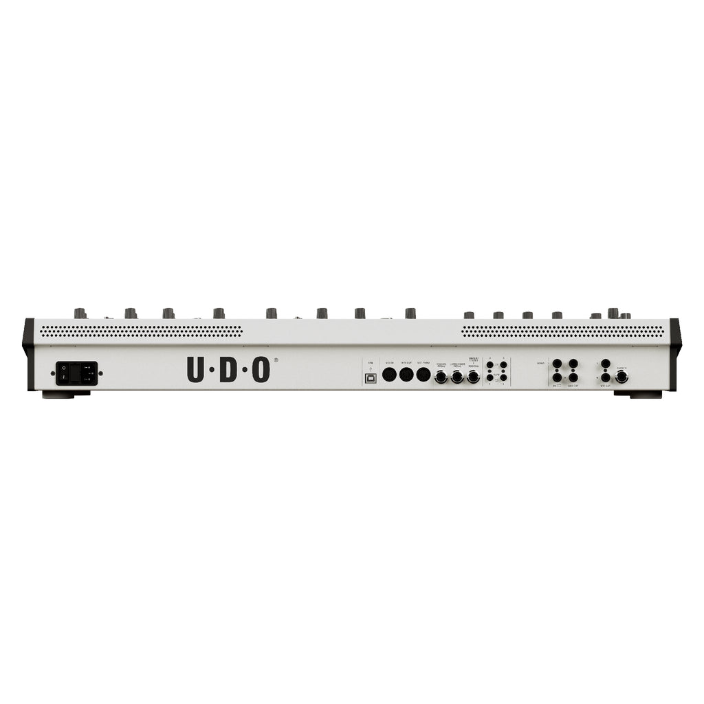 UDO DMNO - 8 Voice Polyphonic Binaural Analog-hybrid Synth - White — Synthesizer