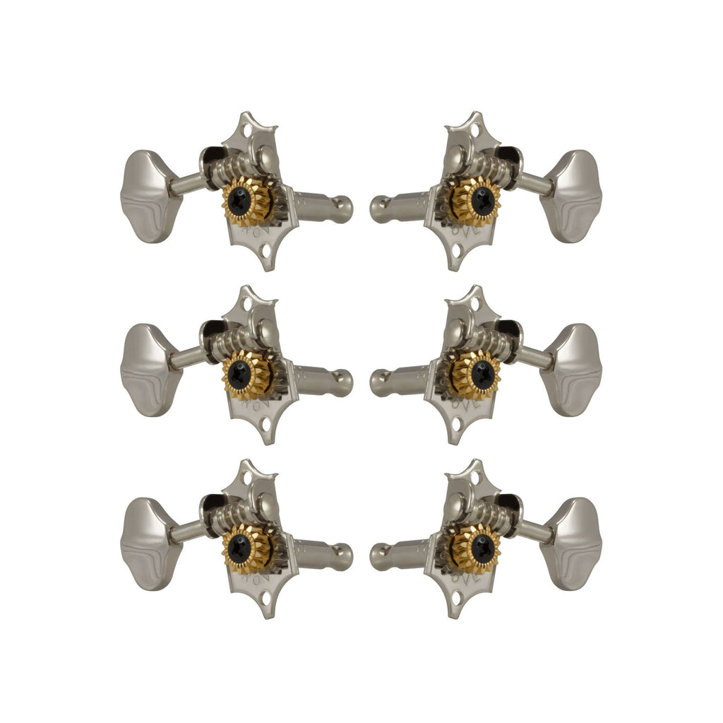 Grover V97N Nickel Sta-Tite Machine Heads 3+3