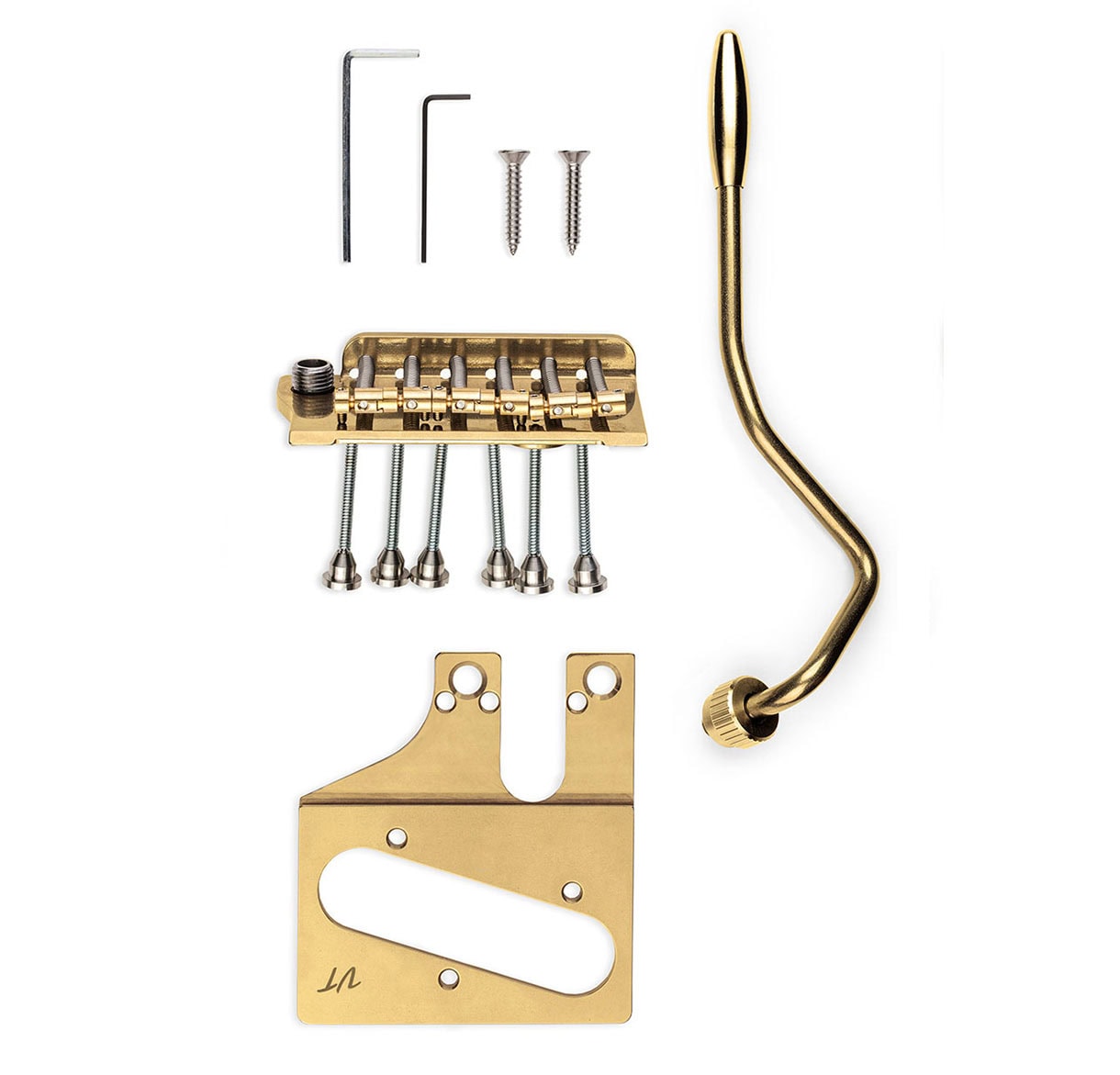 Vega Trem VT2MD Tele Trem Modern No Drill – Gold