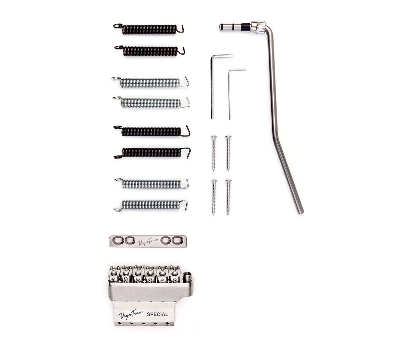 Vega Trem VT1 Special Standard 6 Point System for Strat – Chrome