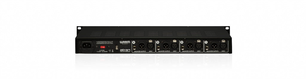 Warm Audio Classic 4-Channel 312 Style Mic Preamp With DI WA-412, studio recording microphone body