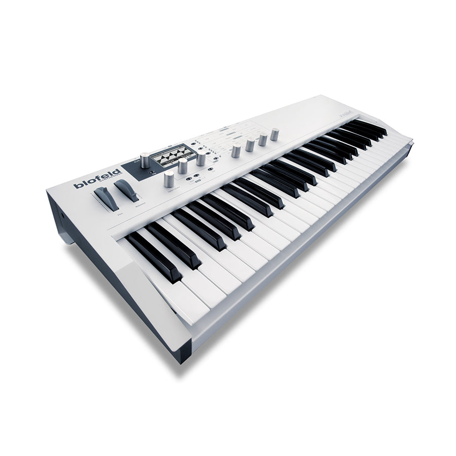 Waldorf Blofeld Keyboard - White, keyboard synthesizer instrument