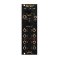Black eurorack module with knobs, toggle switch, and multiple 1/8 inch jacks labeled MidSide+.