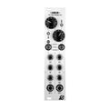 Front view of a XAOC Devices Lublin Eurorack module with knobs, switches, and multiple patch cable jacks.