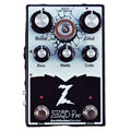Black and white EarthQuaker Devices guitar pedal with knobs for Boost, Level, Bass, Middle, Treble, toggle switch, and two footswitches.