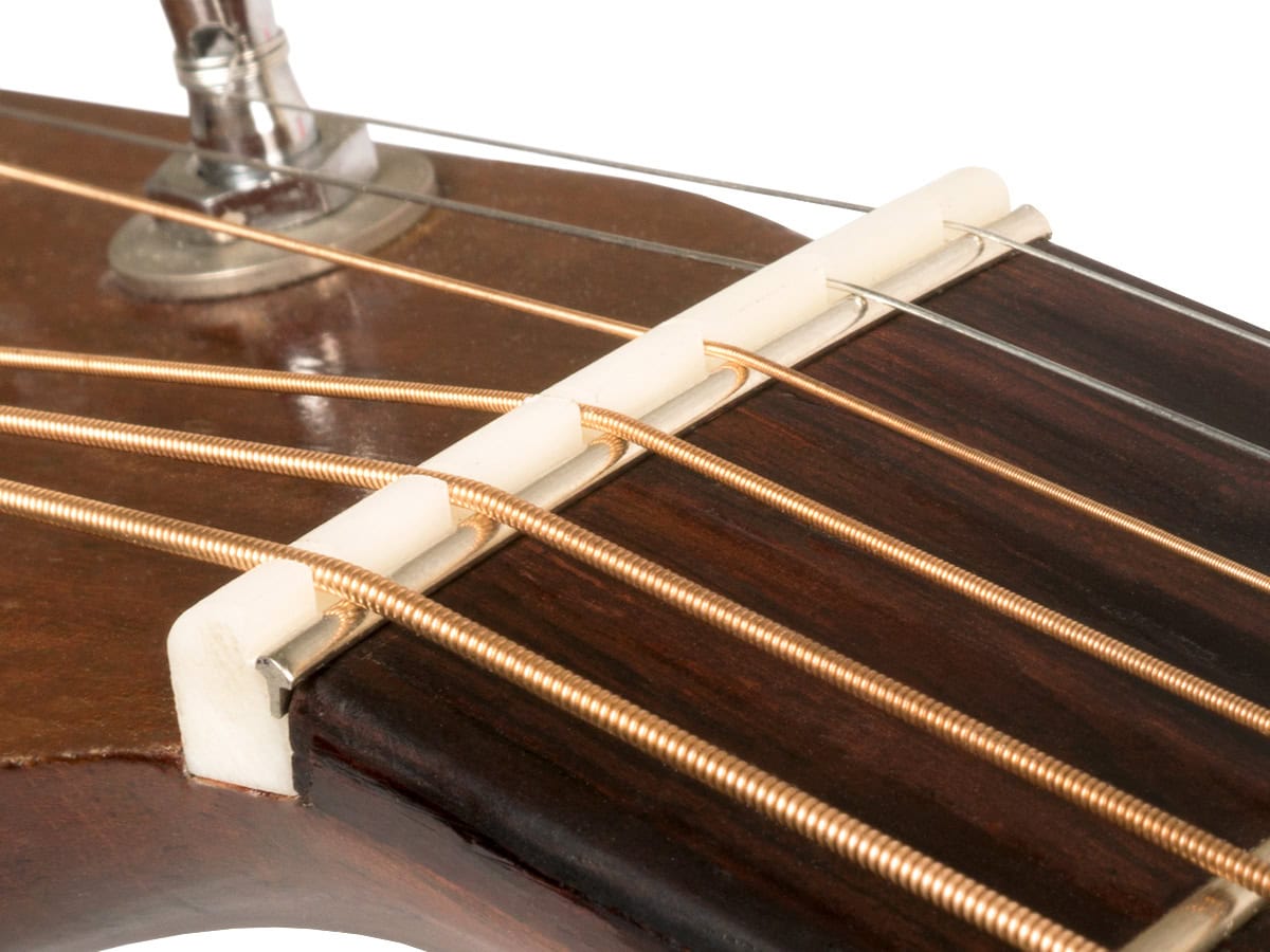 Gold Tone ZS-3 Zero Glide Slotted Replacement Nut – Martin Style