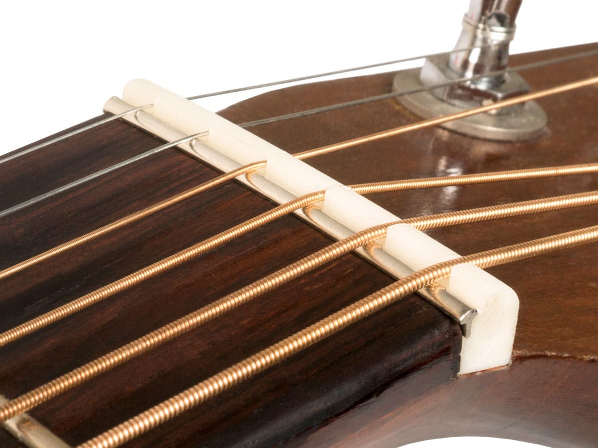 Gold Tone ZS-3L Zero Glide Slotted Left Handed Replacement Nut – Martin Style