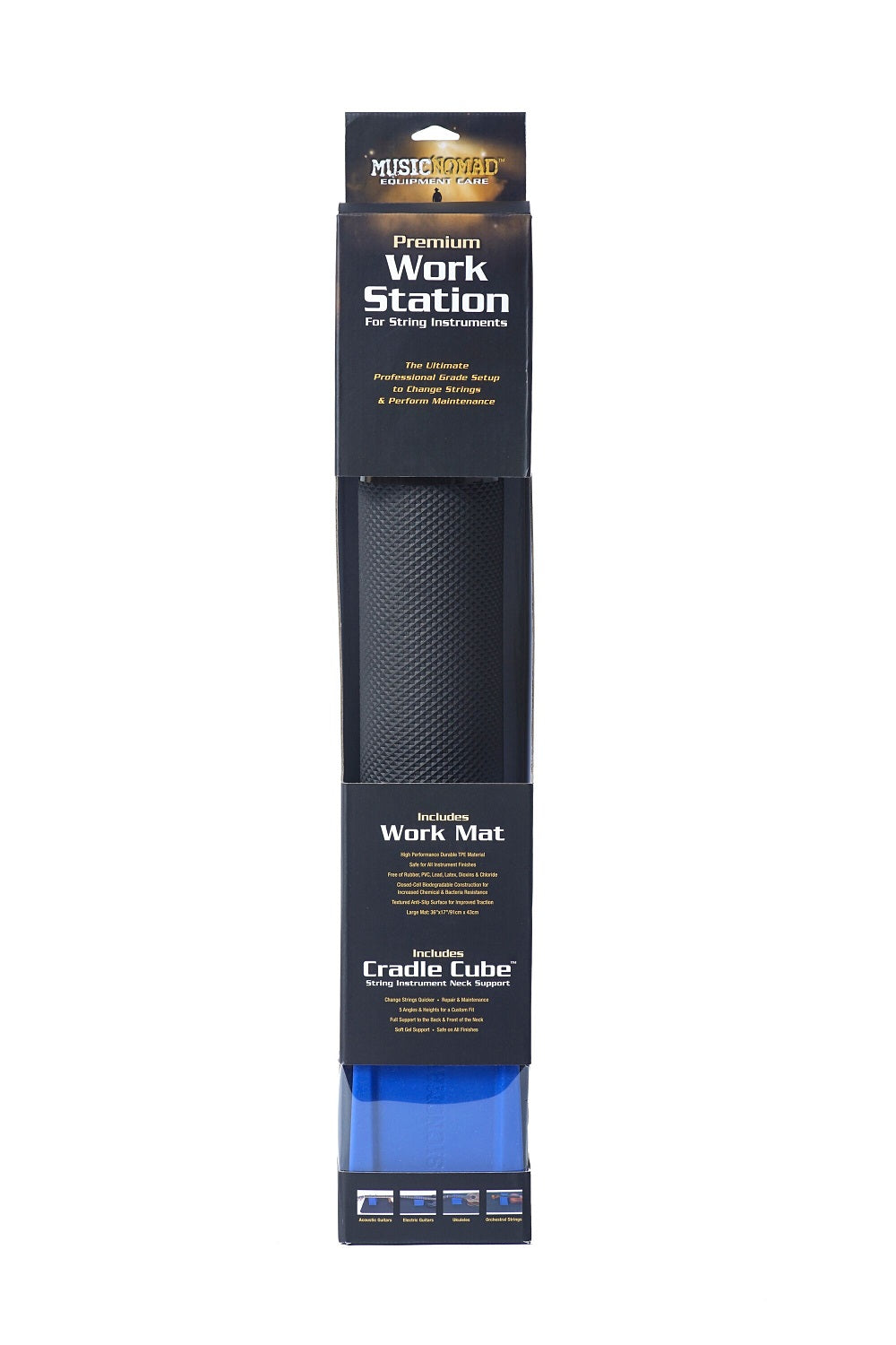 Music Nomad MN207 Premium Work Station Neck Support and Work Mat