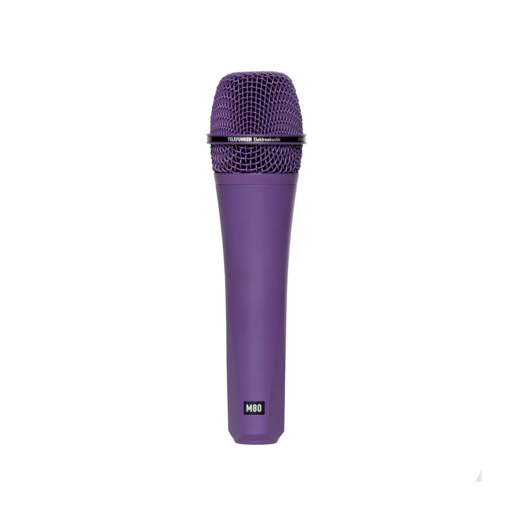 TELEFUNKEN M80 Purple — Microphone, studio recording microphone body