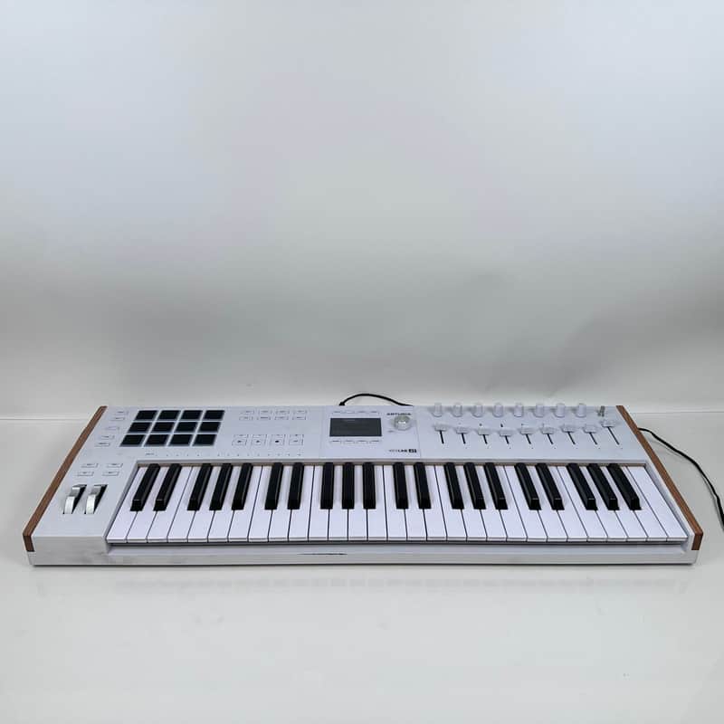 Arturia KeyLab 49 MK3 Professional MIDI Keyboard Controller - White
