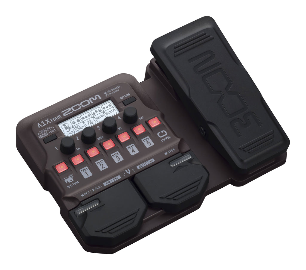 ZOOM A1X Four — Multi-Effects Processor, multi-effects floor processor