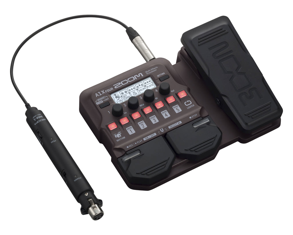 ZOOM A1X Four — Multi-Effects Processor, multi-effects floor processor