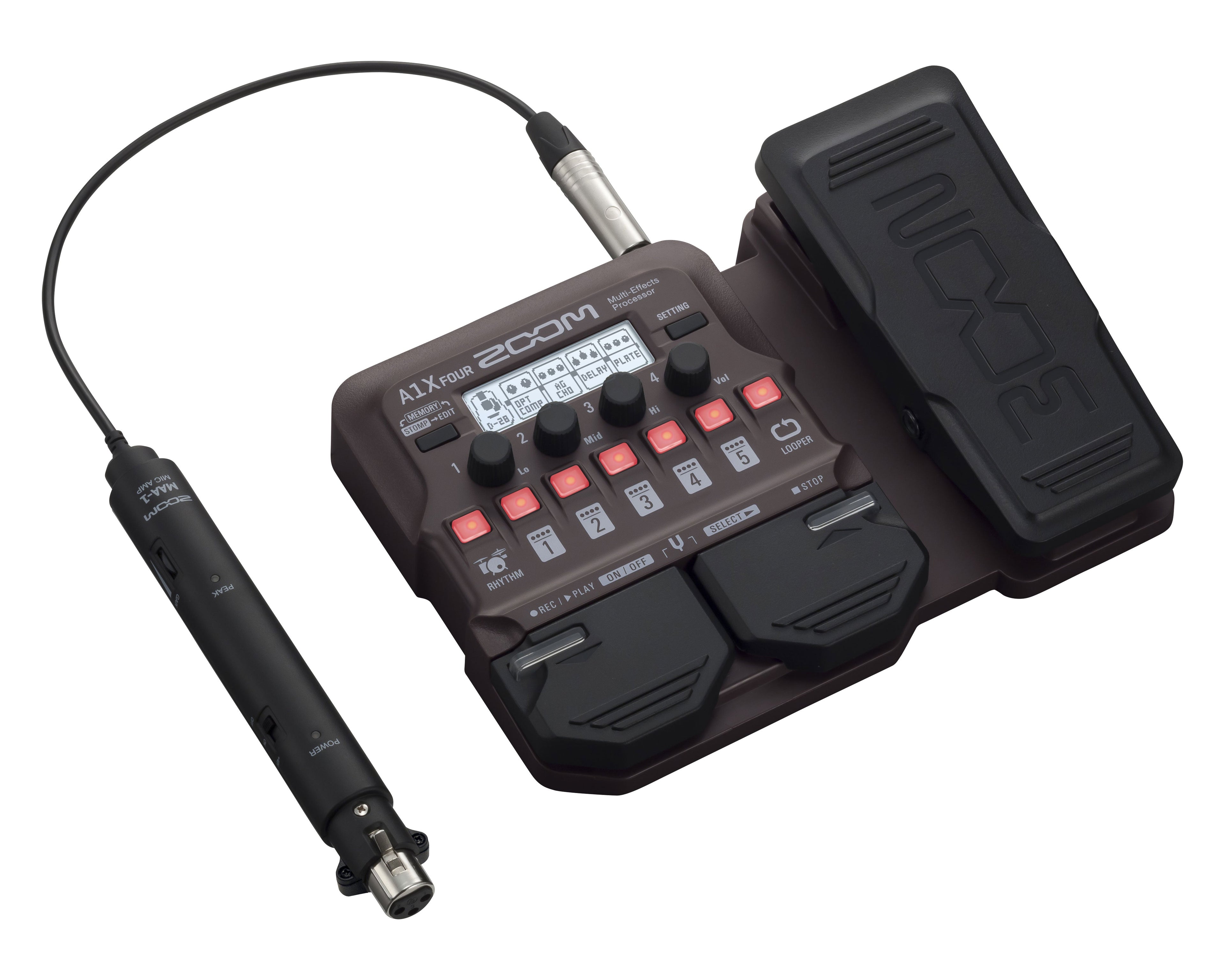 ZOOM A1X Four — Multi-Effects Processor, multi-effects floor processor