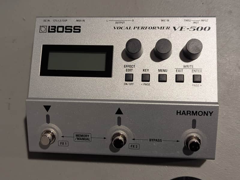 Boss VE-500 Vocal Performer 2018 - Present - Silver