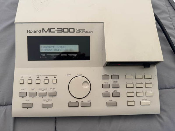 Roland MC-300 1980s (+Super MRC OS floppy)