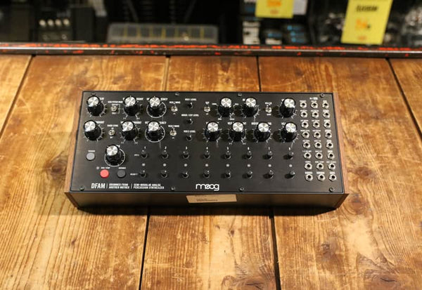 Moog DFAM Drummer From Another Mother Semi-Modular Analog Percussion Synthesizer 2018 - Present - Black/Wood