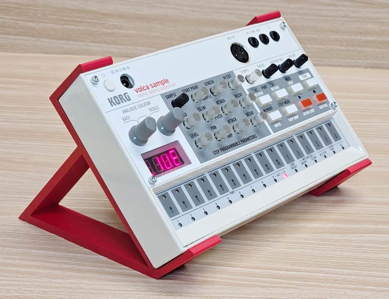 Korg Volca Sample Digital Sample Sequencer with Angled Stands