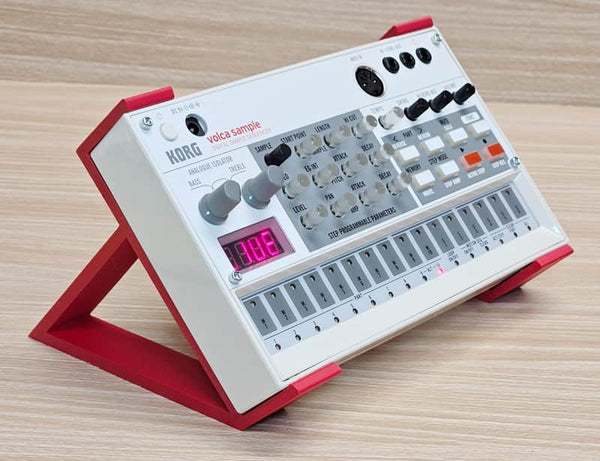 Korg Volca Sample Digital Sample Sequencer with Angled Stands