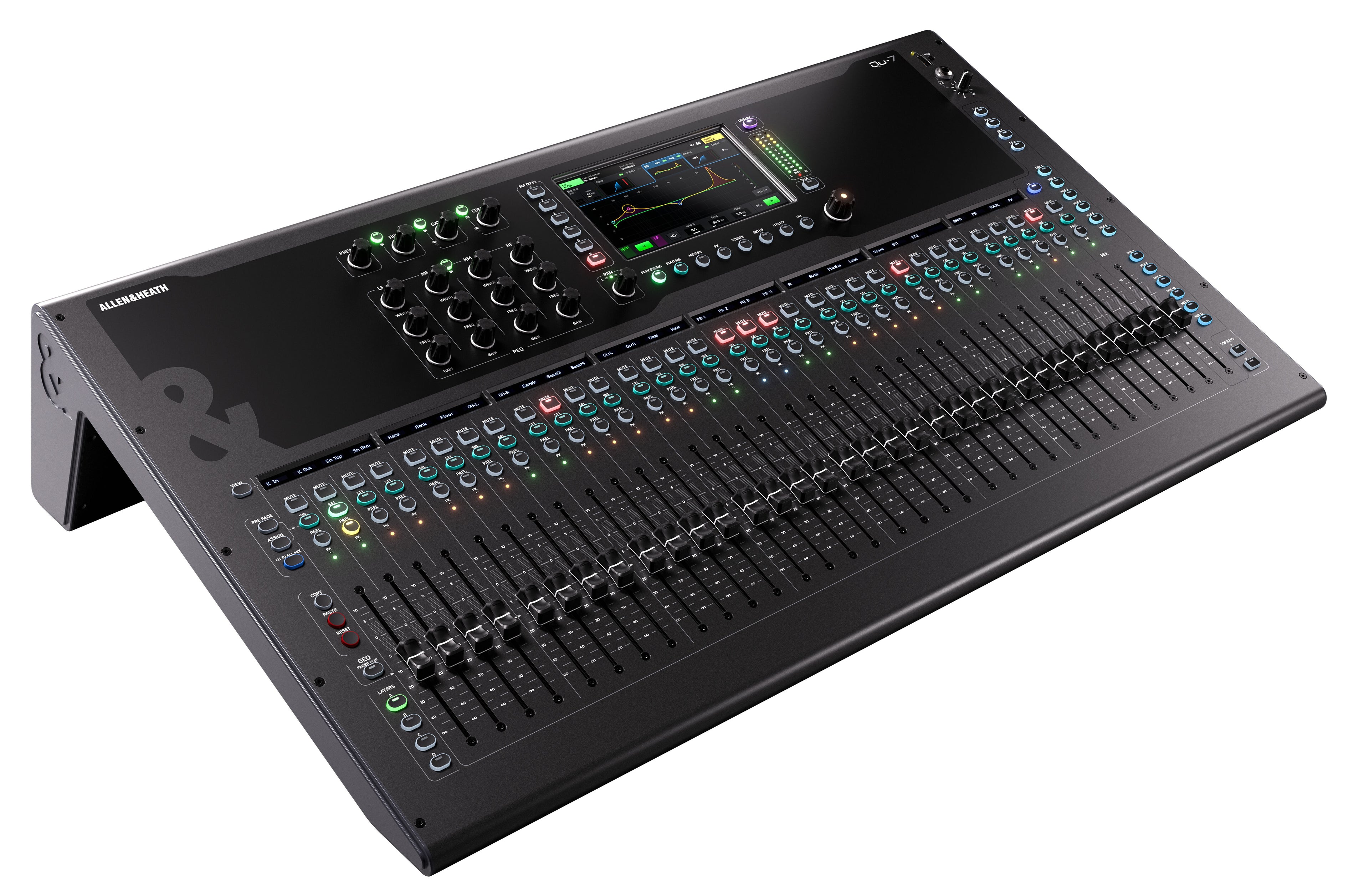 Qu-7D 32-Channel 96kHz Digital Audio Mixer with Dante