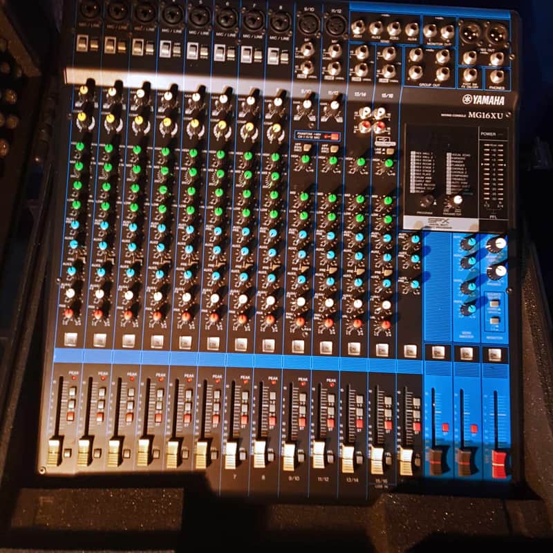 Yamaha MG16XU 16 Channel Mixer 2010's - Black
