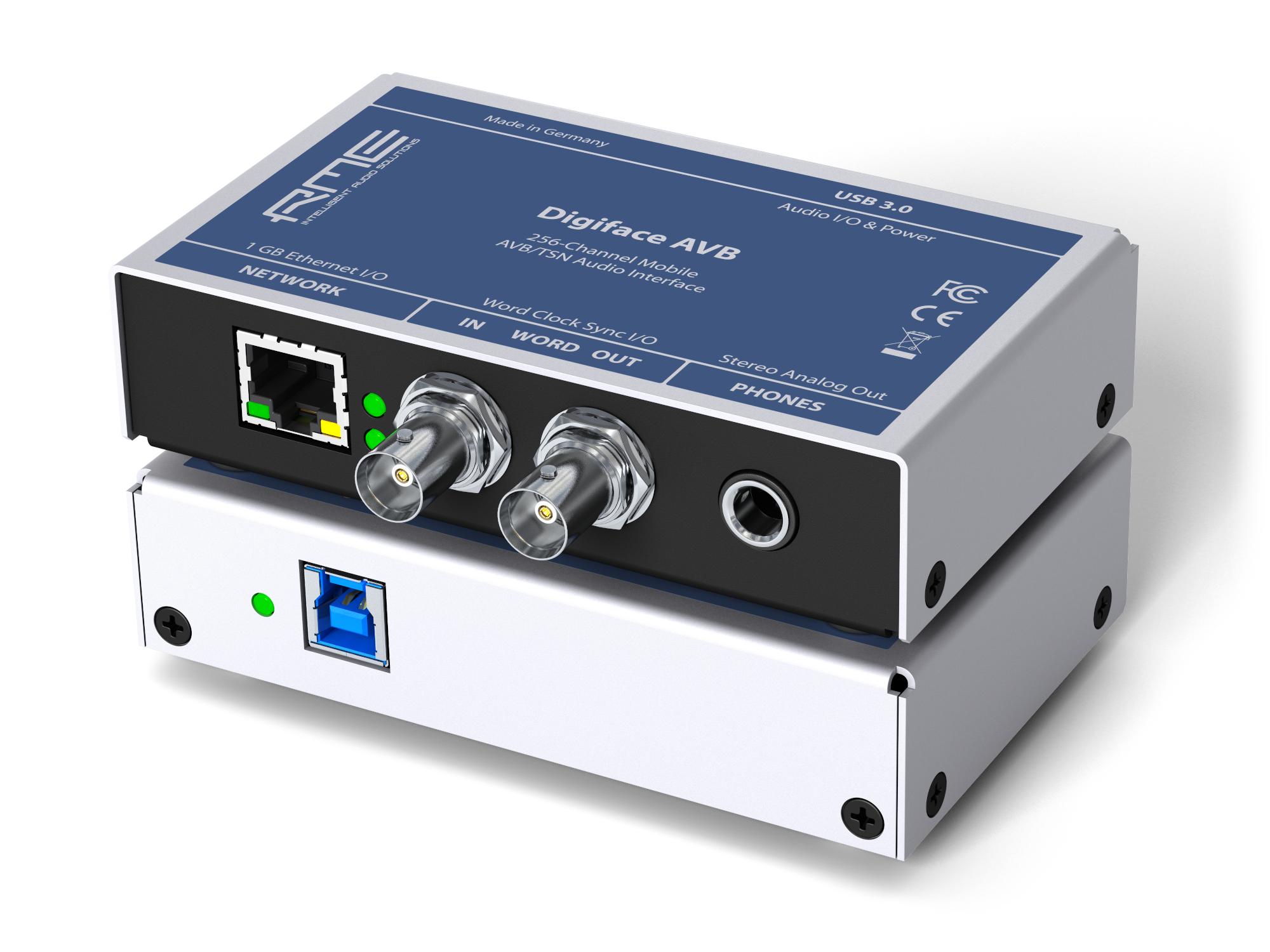 Digiface AVB 256-Channel 192 kHz USB Audio Interface