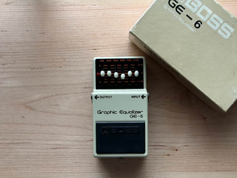 Boss GE-6 Graphic Equalizer