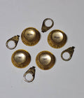 Original 1960 Gibson Les Paul Gold Reflector Knobs And Pointers Set - ES-335 TDC SG Standard Custom