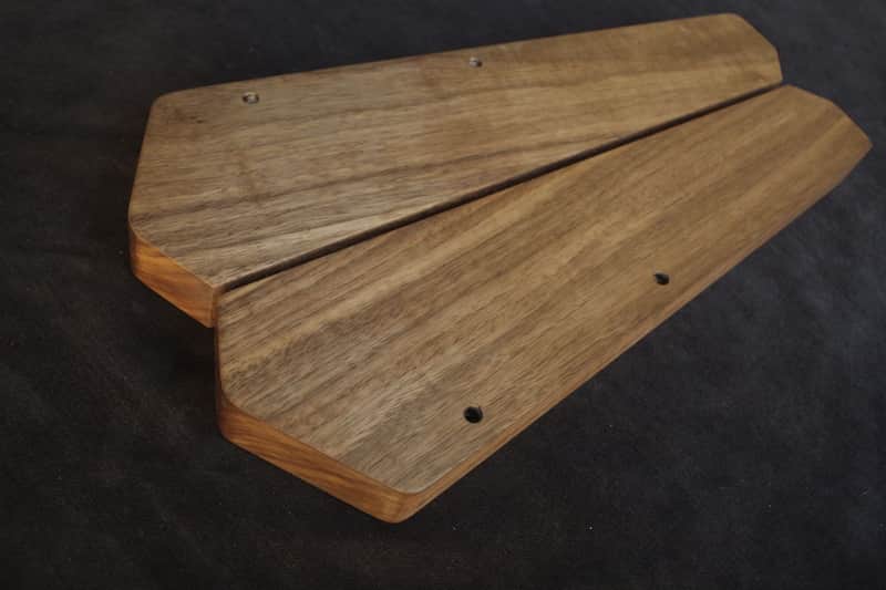 Roland Juno 6 Juno 60 American Walnut Side Panels End Caps