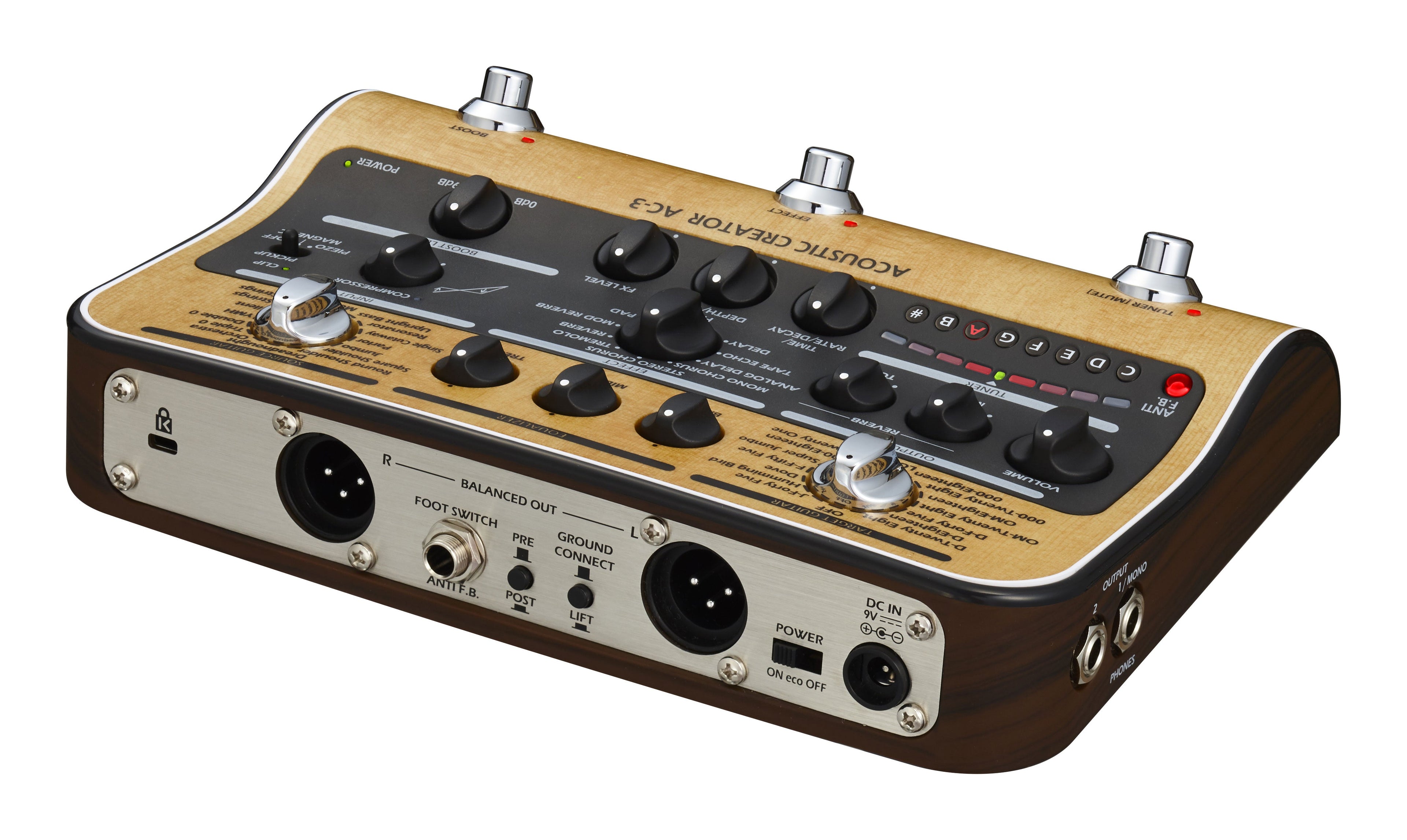 ZOOM AC-3 — Preamp / Boost