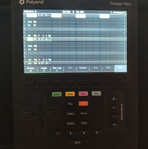 Polyend Tracker Mini Standalone Audio Workstation 2023 - Present - Black