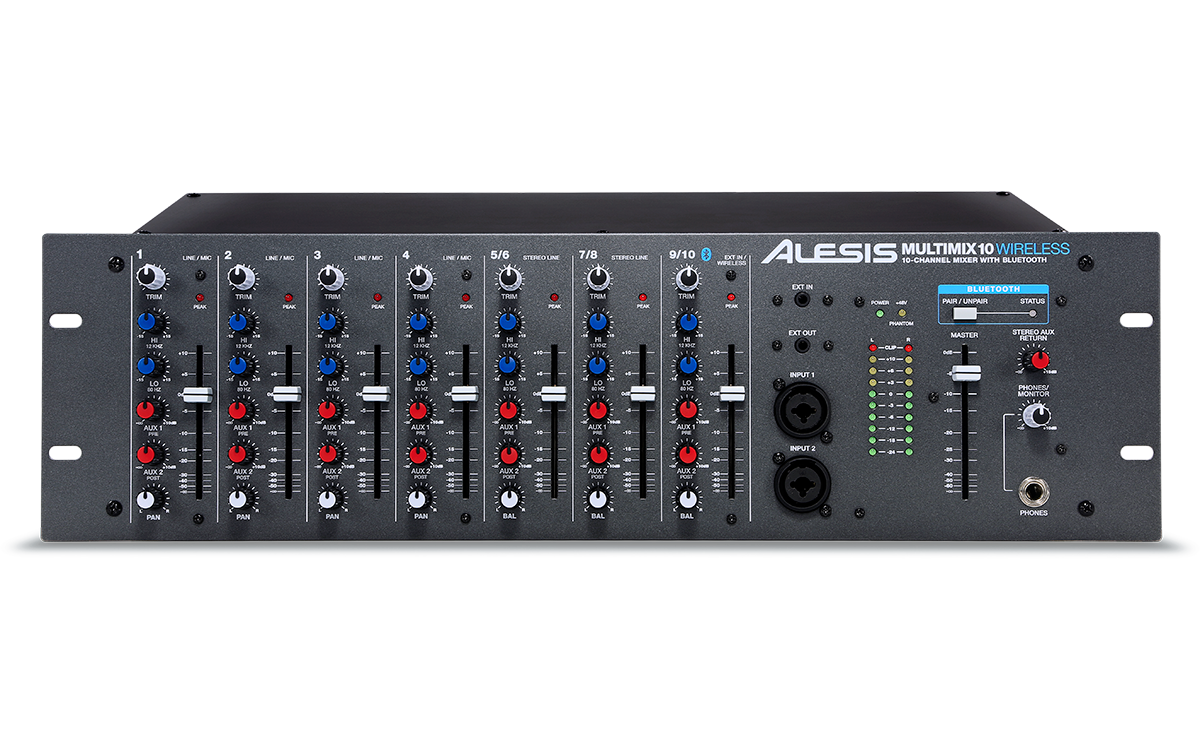 MultiMix 10 Wireless 10-Channel Rackmount Mixer