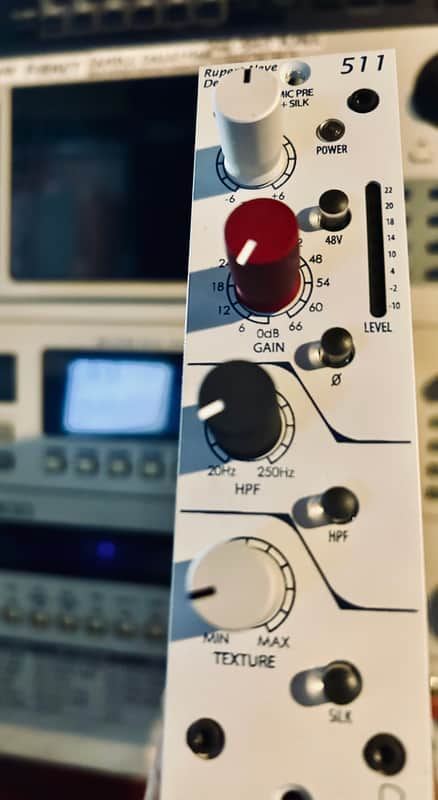 Rupert Neve Designs Portico 511 500-Series Mic Pre Module with Silk 2013 - Present - White