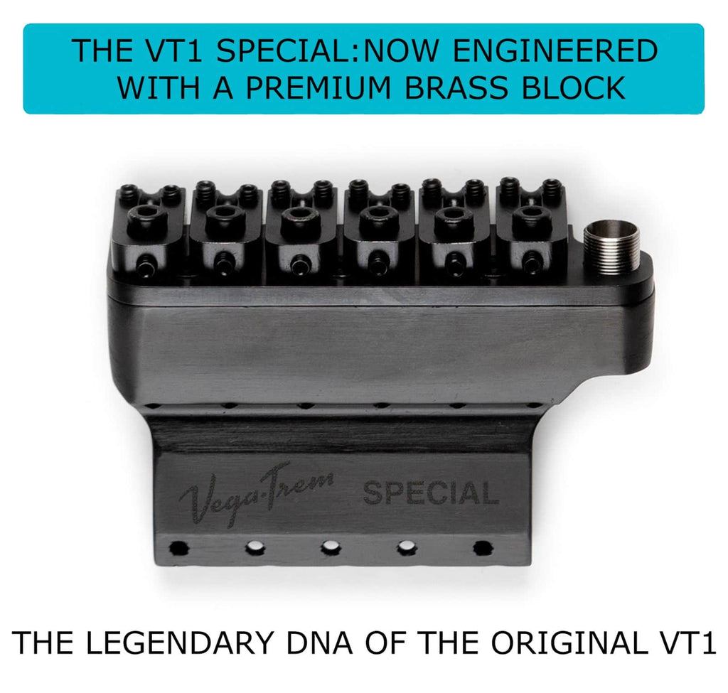 Vega Trem VT1 Special Standard 6 Point System for Strat – Black