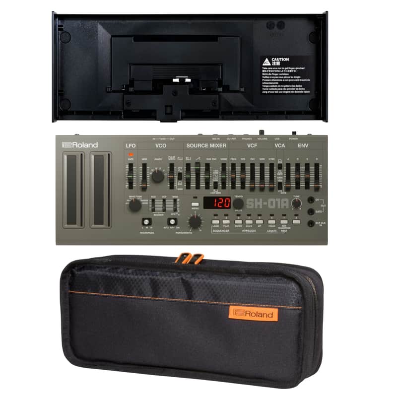 Roland SH-01A Boutique Series SH-101 Sound Module + DK-01 Dock + CB-BRB1 Carry Bag Bundle
