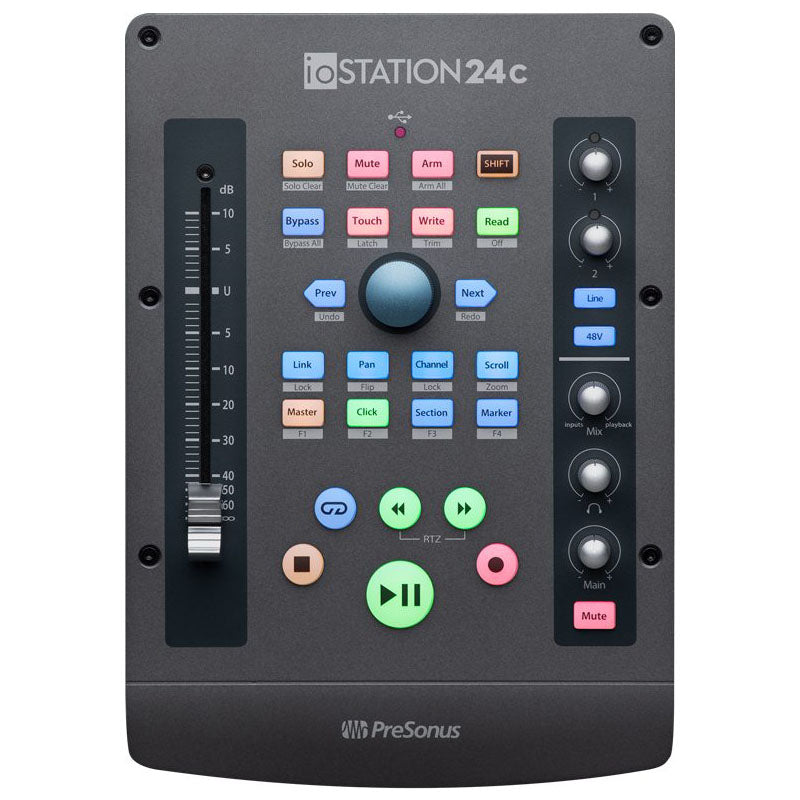 ioStation 24C 2x2 USB-C Audio Interface and Production Controller