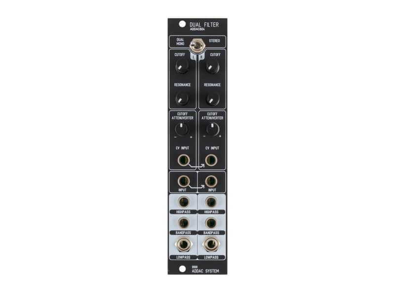 ADDAC System ADDAC604 Dual Filter (Black) [USED]