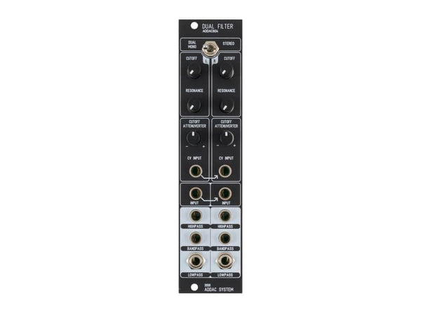 ADDAC System ADDAC604 Dual Filter (Black) [USED]