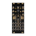 Black modular synthesizer module labeled CARA with multiple knobs, buttons, and 3.5mm jacks arranged in a grid layout.