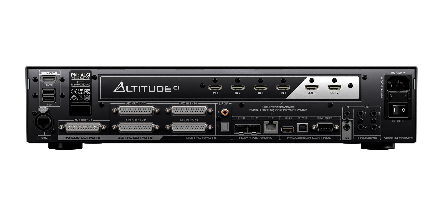 TRINNOV AUDIO Altitude CI 24 — Monitor Controller