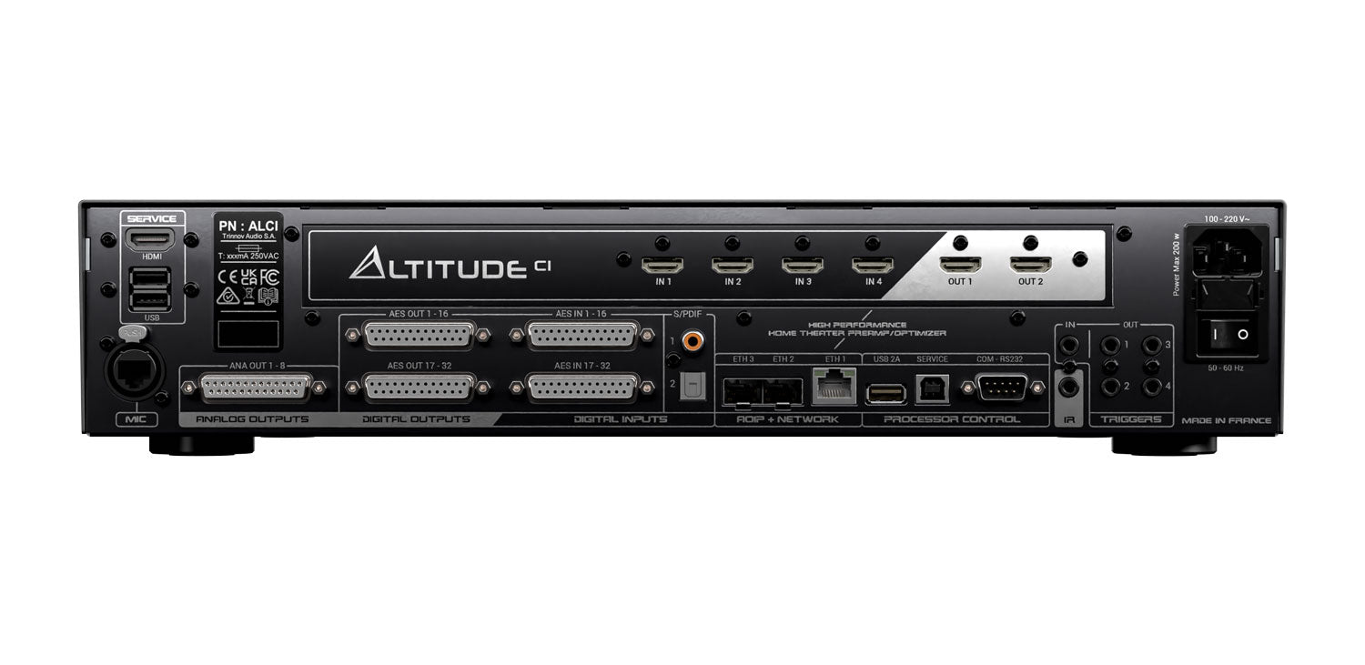 TRINNOV AUDIO Altitude Ci — Monitor Controller
